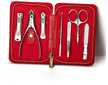 YIHANSS 7 in1 Maniküre Set Edelstahl Nagel Pflege Set Nagel Clipper Maniküre Set Werkzeuge Nagel Clipper Pflege Kit