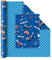 WERNNSAI Gaming Wende Geschenkpapierrolle – 1 Rolle 43 cm x 10 m Spiel Geschenkpapierrolle Jungen Kinder Videospiel Geschenkpapier für Geburtstagsspiel Partygeschenk Blaues Geschenkpapier