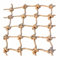 Hemp Rope Net Garden Netting Children Safety Anti-Fall Rope Net Hemp Rope Net Garden Mesh Netting Hemp Rope Net Anti-Wear Heavy Duty Hemp Rope Cargo Net Dia 6mm(1x2m (3.28X6.56ft))