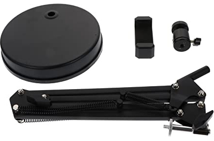 Vaguelly 1satz Kamera Stativ Mit Einstellbarem Arm Universeller Für Webcam Smartphone Und -licht Praktisch Für Videoaufnahmen Und