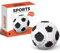 Fußball Baustein Kit,Miniatur 3D Fußball Bildungsspielzeug,850 Teile STEM Football Bausteine Home Dekorationen,Sportball Konstruktionsspielzeug Kreative Geschenke für Jungen und Mädchen Alter 14+
