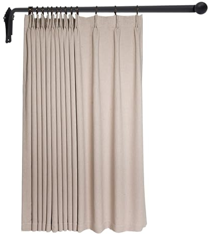 Gardinenstange Gardinenarm 180° Schwenkarm Vordertür-Vorhangschiene Vorhang-Displayständer für Heimfenster und Displayständer 120cm (Schwarz)