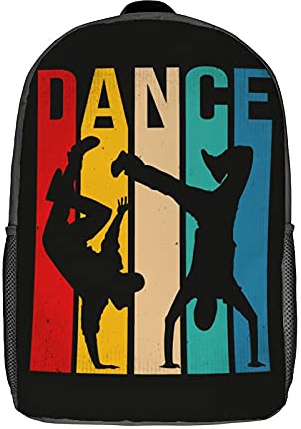 Multifunktion Tasche Hiphop Tanzen Breakdance Rucksack Trendy Backpack Für Geschenk, Camping, Wandern, 42X32X14Cm