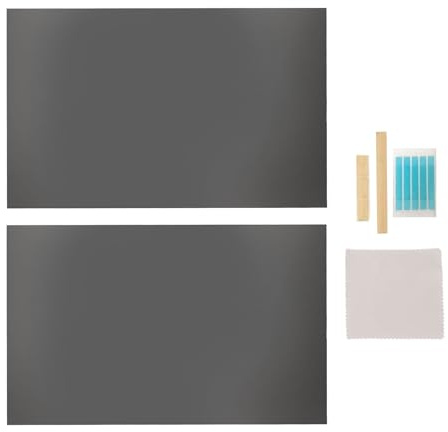 OVAQUIXI Computer Privacy Screen Filter, 2 Stück 24 Zoll Computer Anti-Blendung Bildschirmfilter Blaulichtschutz 16:9 (532x299mm) Seitenverhältnis