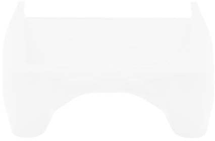 Poignée pour Anbernic RG35XX Plus, Étui de Protection pour Console de Jeux, Extension de Coque Adaptateur Support (blanc)