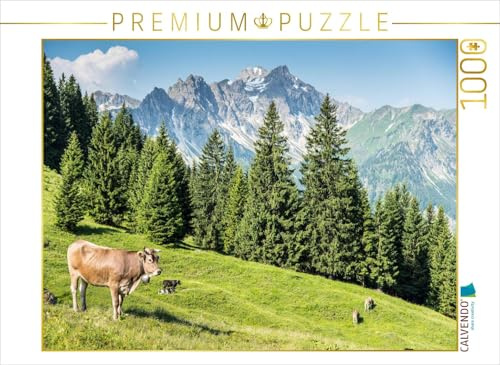 CALVENDO Puzzle Bergsommer | 1000 Teile Lege-Größe 64 x 48 cm Foto-Puzzle für glückliche Stunden