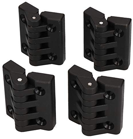 Industrielle Polyamid Kunststoff Scharnier 64x65mm Türer Spind Italienisch 4PK