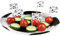 PARTY DISCOUNT Party-Picker Fußball-Star, 24 Stück, ca. 7 cm