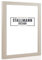 Stallmann Design 'New Modern' Bilderrahmen 80 x 100 cm | Farbe: Aluminium | eleganter Frame für Ihre Fotos und Motive