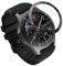MoKo Bezel Ring Kompatibel mit Samsung Gear S3/Galaxy Watch 46mm, Smartwatch Lünette Ring Klebend Abdeck Kratzfest Edelstahl Schutz für Samsung Gear S3/Galaxy Watch 46mm - Schwarz
