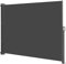RED DECO Paravent rétractable Brise Vue occultant extérieur Phoenix 180x300 cm Gris
