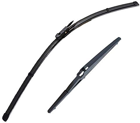 YULIXIACAR Scheibenwischer vorne und hinten Wischerblätter-Satz Compatible with Citroen C1 MK2 2020 2019 2018 2017 2016 2015 2014 Windschutzscheibe Windschutzscheibe