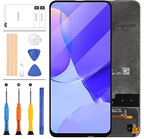 LADYSON Für Huawei Honor 9x Bildschirm Ersatz für Huawei Y9s STK-L21 STK-LX3 STK-L22 6,5 Zoll Handy LCD Display Touch Digitizer Montage Glas Reparatur mit Werkzeug