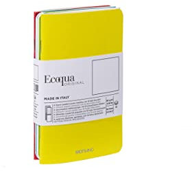 Fabriano Set EcoQua Pacchetti di Notebook tascabili, Molla Vuota