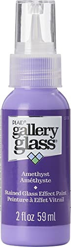 FolkArt Gallery Glass Paint 2oz-Amethyst, (19706)