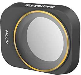 Hensych Filterserie für Kameraobjektive für Mini 3 Pro Drohne, MCUV CPL ND NDPL-Filter Hohe Durchlässigkeit Integrierter Modellierrahmen(MCUV)