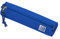 Oxford Federmäppchen für Mädchen und Jungen, Ø 4 cm rund, Stifte-Etui, langlebig, blau