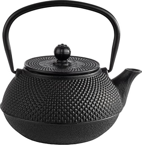 APS 10995 ASIA - Tetera (hierro fundido, incluye colador de té, tapa extraíble, 0,8 L)