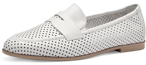 Tamaris Damen 1-24210-42 Slipper Slipper, White Struct., 37