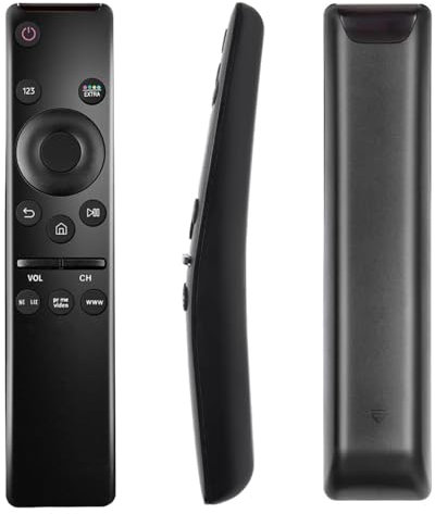 Universal Remote Control Compatible for All Samsung TV LED QLED UHD SUHD HDR LCD Frame Curved Solar HDTV 4K 8K 3D Smart TVs, with Buttons for Netflix, Prime Video, WWW