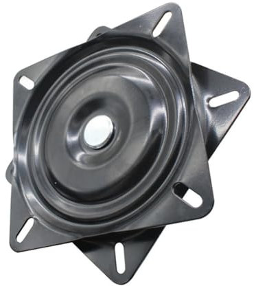 HOMSFOU 3 Stück Tischdrehteller Tisch Drehlager Drehteller Lager Drehteller Stuhl Drehteller Lazy Cake Drehteller Nützlicher Rotierender Drehteller Runde Edelstahl Hardware Zum Drehen