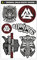 SONS OF ODIN Aufkleber Sticker Set PVC aussen Wikinger Motive Sprüche uv Schutz