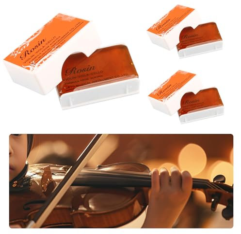 3 Pezzi Colofonia per Violino, Colofonia Naturale Cera Per Violino Colofonia Archi Resina per Violino Accessori Colofonia Accessori Per La Cura Per La Cura per Violino Viola Violoncello Corde