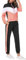 Marvmys Tuta Donna Sportiva Elegante Completa Tute Maniche Lunghe Colore Contrasto Autunno Invernale Sportivi Abbigliamento Jogging Yoga Training Fitness rosa rosa XL