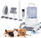 CNTURY Aspirateur de toilettage pour chien, kit de toilettage 5 en 1 à faible bruit avec tondeuse pour animaux de compagnie – Gobelet à poussière de 4,5 L, brosse à poils et ventouse puissante pour un