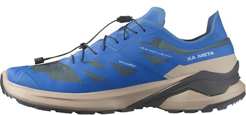 Salomon Herren Xa Meta Made in France Hiking Shoe, French Blue Oxford Tan Asphalt, 49 1/3 EU