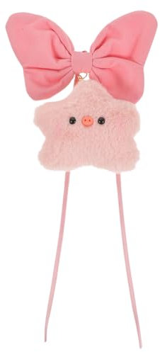 Alasum 5stücke Hängedekor Für Rückspiegel Niedlicher Sternenanhänger Form Eines Kleinen Schweins Für Auto Innenraumdekoration