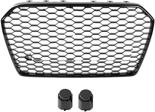 YGDBFB88 Coche Rejillas Frontales de radiador para Audi A3 RS3 2017-2020, Rejilla Delantera de Coche Rejilla Parachoques Delantero