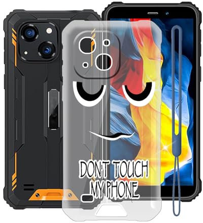 KJYFOANI Hülle für Oukitel G2 (5.60), Transparent Anti-Vergilbung Silikon TPU Bumper Cover Case Handyhülle - Ultra Dünn Stoßfeste Weiche Schutzhülle für Oukitel G2 - DU06