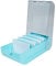 Exacompta - Ref. 5346323D – Karton mit 8 Learning Box BUNNYBOX A7 Aquarell – Maße 25 x 13,2 x 8,5 cm – Farbe Pastellgrün/Kristall – für bis zu 900 Karten im A7-Format
