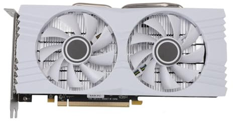 Gugxiom Computergrafikkarten, 8 GB GDDR5 256 -Bit -Grafikkarte für Gaming -PC mit Cooling -Fans 1244MHz 7000 MHz GPU PCI Express 3.0 für 4K -Display- und Videobearbeitung