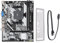 A520M K Computer Motherboard, DDR4 ATX 64GB Gaming Motherboard pour 1er à 5e Génération AM4 CPUs, NVME M.2, M.2 WiFi, PCIE 3.0 X16, HDMI, VGA, SATA 3.0, USB 3.0