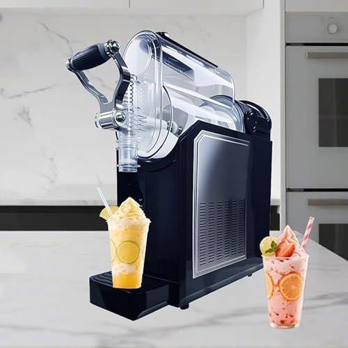 Slush Eis Maschine 3000 ML, Slush Maschine für Zuhause mit Selbstreinigung, Slash Eismaschine für Margaritas, Frappés, Milchshakes und Mehr mit 5 Voreingestellten Programmen