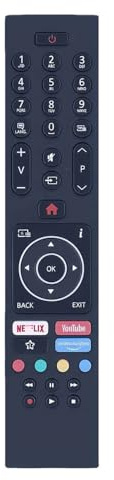 RC43135P RM-C3245 Ersatz Fernbedienung für JVC Hanseatic LED Smart TV 50H500UDS 30108042 SRC-4311
