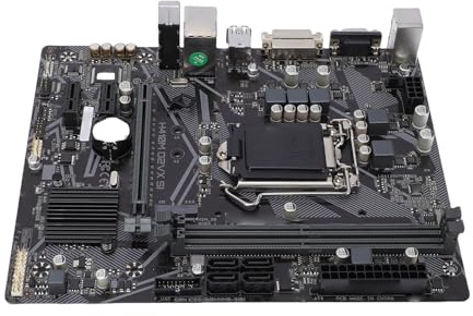 GOWENIC H410M-D2VX-SI DDR4 M-ATX Computer-Motherboard, 2 Steckplätze, Passend für LGA 1200 CPU, für Gaming-Enthusiasten