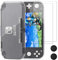REDTRON Schutzhülle für Nintendo Switch Lite, Comfort TPU Crystal Cover Case mit Hartglas-Schutzfolie & Daumengriffkappen für Nintendo Switch Lite Console 2019