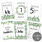 Meilensteinkarten Baby (42 Stück) - Meilenstein Karten neutral für Mädchen und Junge als Geschenk zur Geburt - Milestone Cards Geschenke zur Schwangerschaft - Babygeschenke zur Babyparty - Grün 42