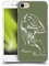 Head Case Designs Offizielle Billie Eilish Album Schablone Grün Happier Than Ever Harte Rueckseiten Handyhülle Hülle Huelle kompatibel mit Apple iPhone 7/8 / SE 2020 & 2022
