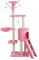 Saving Plus Cat Tree Scratching Post Activity Centre Pet Toy Scratcher Pink001