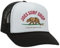 JOES SURF SHOP Trucker-Hut-Kollektion aus Schaumstoff, Weiß / Schwarz / Surfbär, Einheitsgröße