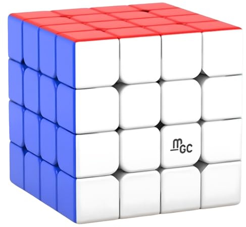 Bukefuno Yongjun MGC 4x4M Magnetischer Speed-Puzzlewürfel YJ MGC 4x4x4 M Magic Cube Magnetisch Stickerless