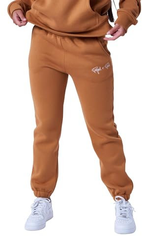 Project X Paris Bas de Jogging Femme Signature Camel M