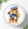 Tortenaufleger Tortenbild Tortendeko, Für die Geburtstags Torte, Zuckerbild Tortenbild, Essbares Foto für Torten, Fondant, Tortenaufleger Ø 20cm, 0912z