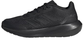 adidas RunFalcon 3 Lace Shoes Laufschuhe, Core Black/Core Black/Core Black, 39 1/3 EU