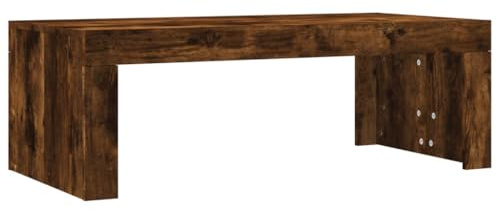 vidaXL Coffee Table | Smoked oak | Engineered wood | Medium | Minimalistic