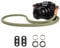 VOVMOEYA Tracolla Fotocamera Corda,Cinghia per Fotocamera Corda per Fujifilm X100V XT5 Nikon ZFC Z30 Z50 Canon EOS R6 R10 R50 Sony A6000 A6400 A7 IV Fotocamera Tracolla - Verde